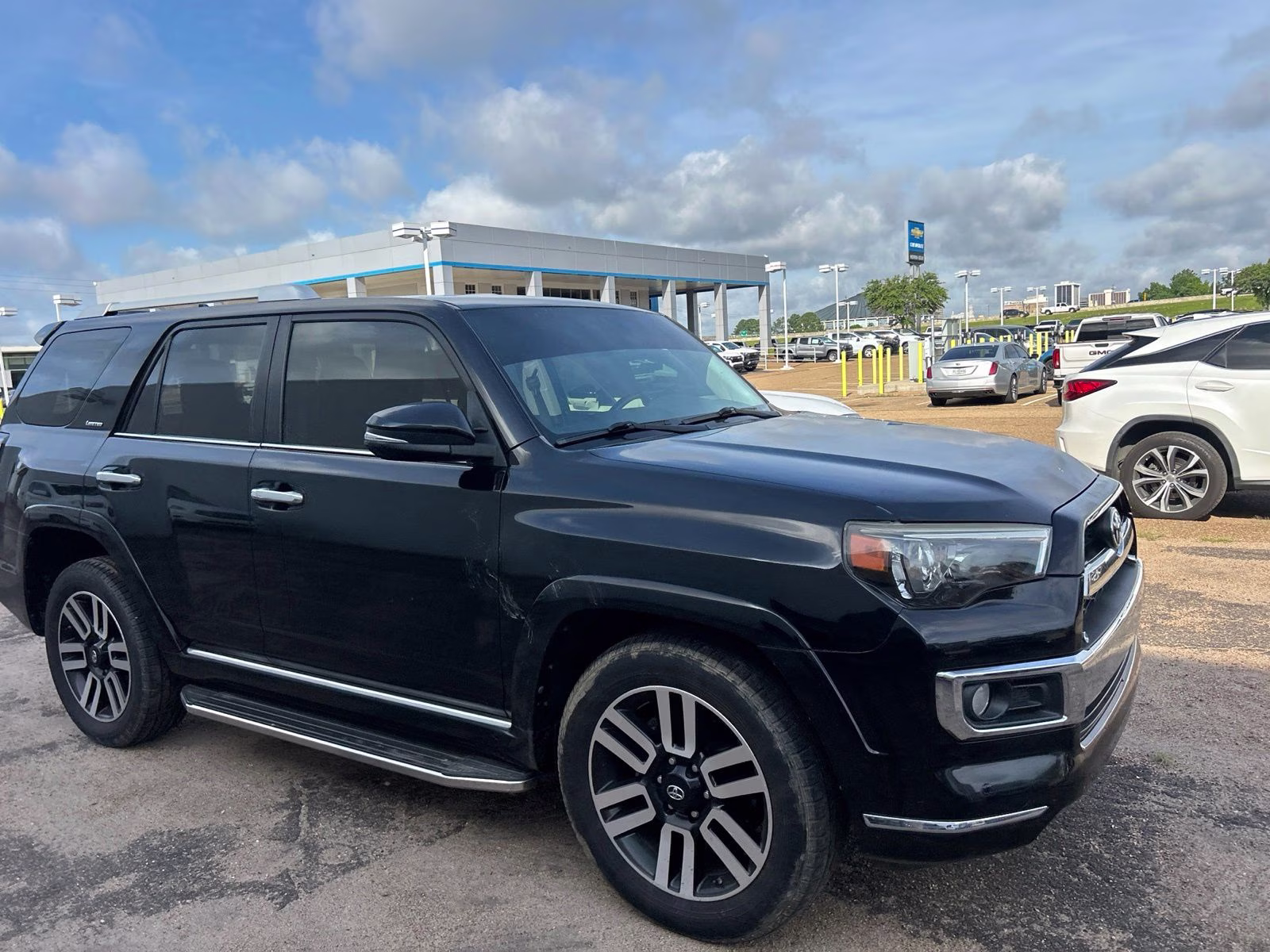 2016 Midnight Black Metallic Toyota 4Runner Limited RWD SUV