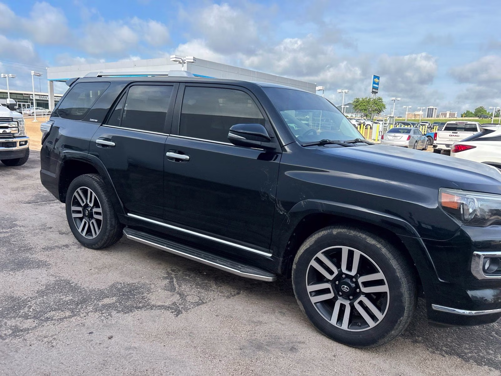 2016 Midnight Black Metallic Toyota 4Runner Limited RWD SUV