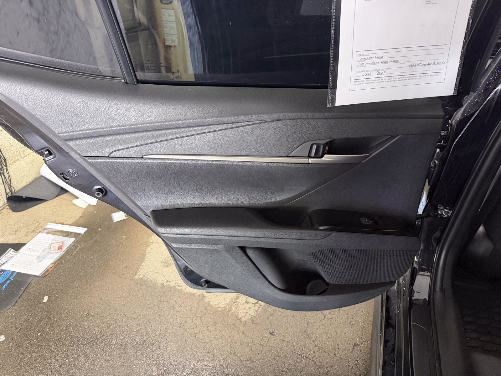 2026 Midnight Black Metallic Toyota Camry SE FWD Sedan
