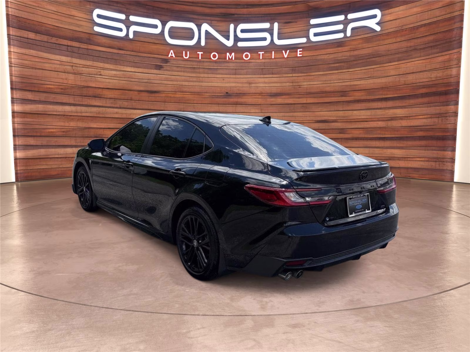 2026 Midnight Black Metallic Toyota Camry SE FWD Sedan