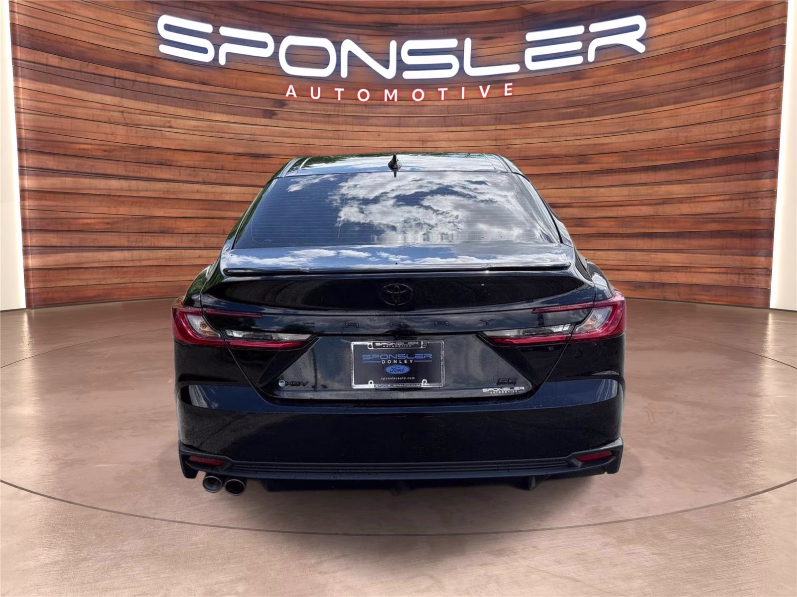 2026 Midnight Black Metallic Toyota Camry SE FWD Sedan