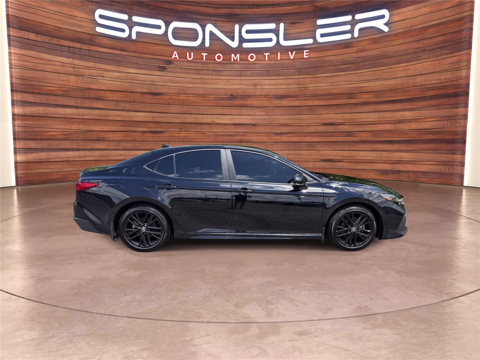 2026 Midnight Black Metallic Toyota Camry SE FWD Sedan
