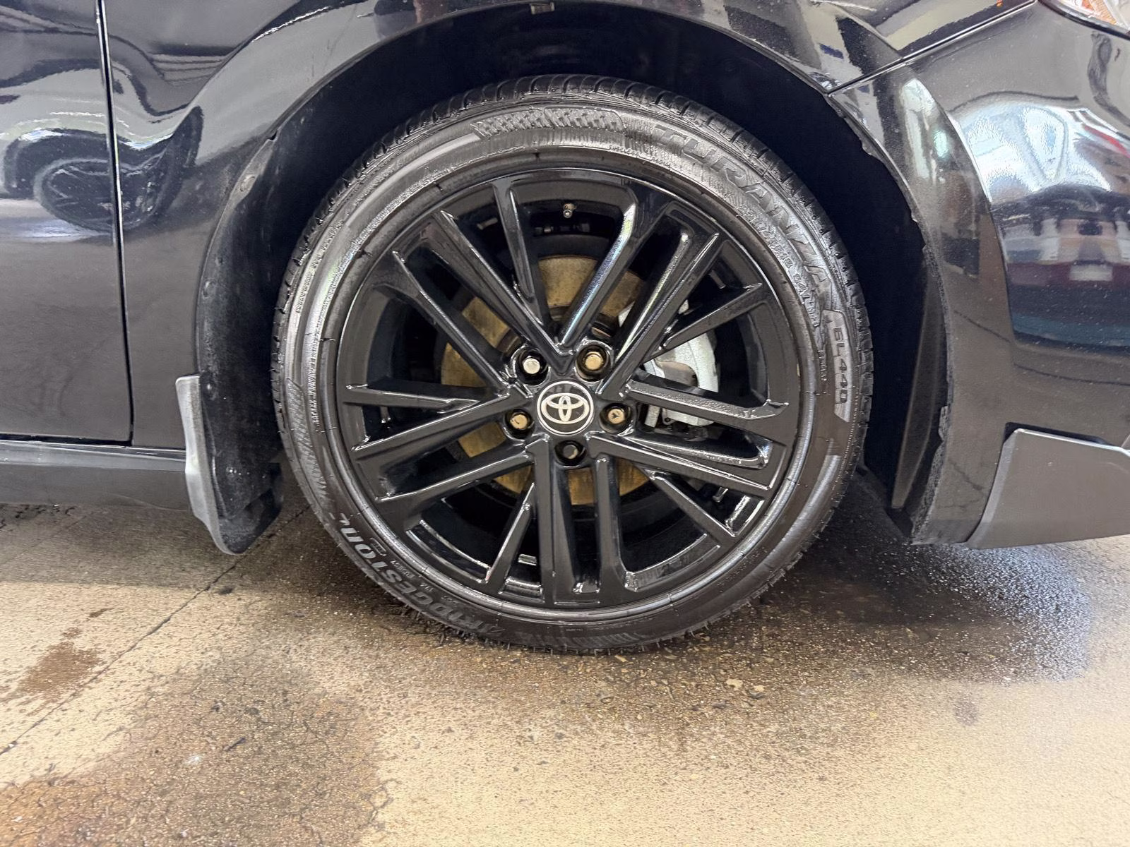2026 Midnight Black Metallic Toyota Camry SE FWD Sedan