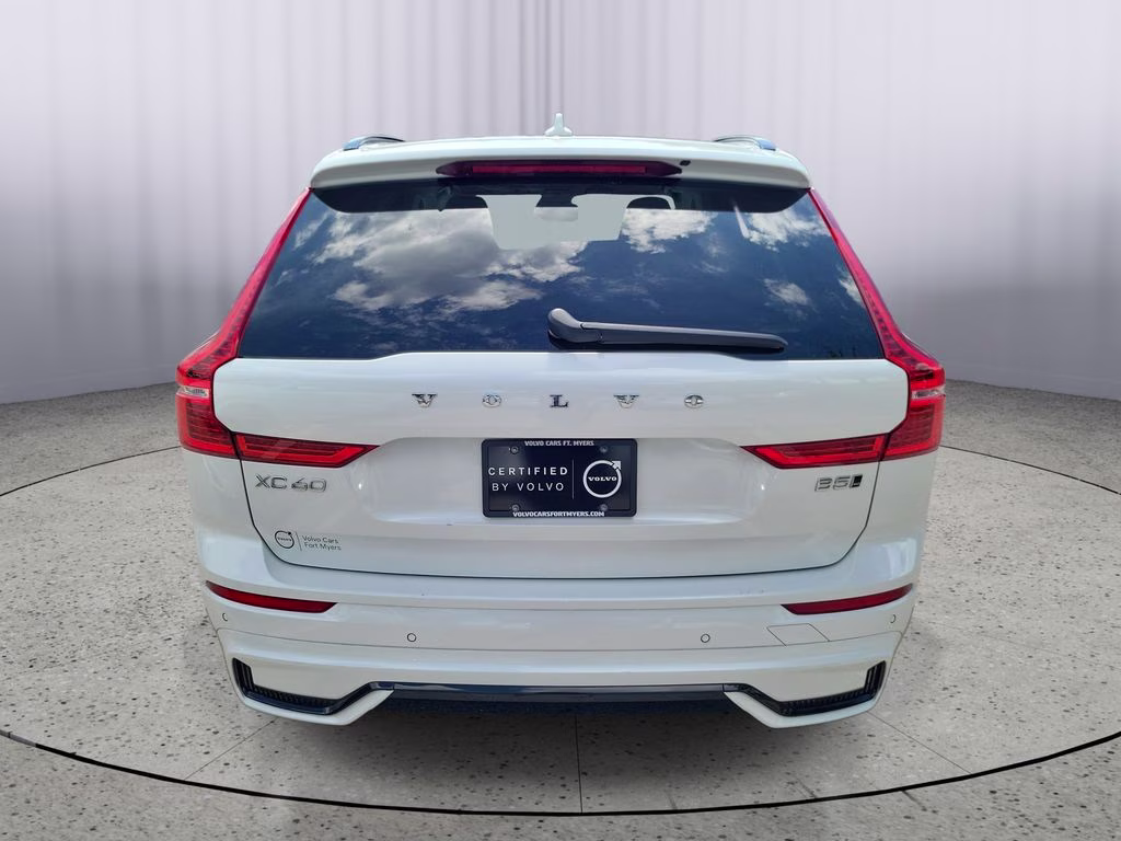 2024 Crystal White Metallic Volvo XC60 Plus Dark Theme AWD SUV