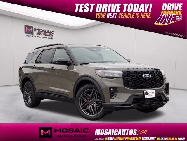 2026 Marsh Gray Ford Explorer ST-Line 4X4 SUV