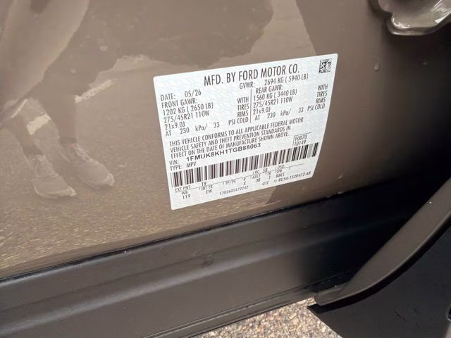 2026 Marsh Gray Ford Explorer ST-Line 4X4 SUV