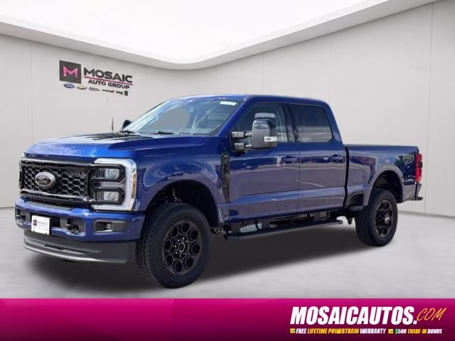 2026 Argon Blue Metallic Ford Super Duty F-350 SRW Lariat 4X4 Truck