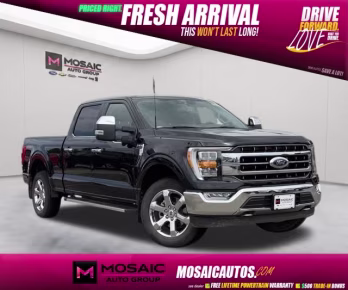 2022 Black Metallic Ford F-150 Lariat 4X4 Truck