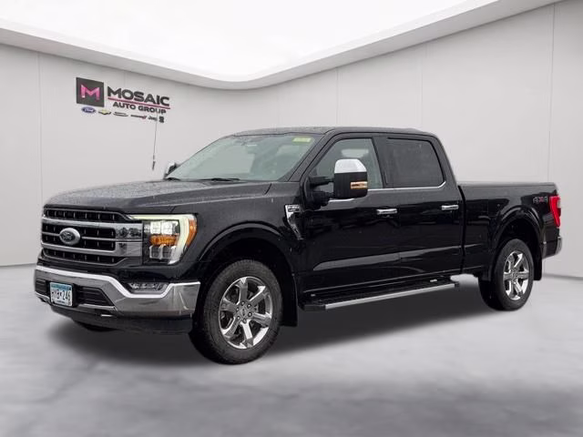 2022 Black Metallic Ford F-150 Lariat 4X4 Truck