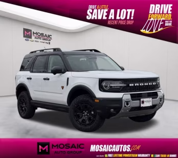 2026 Oxford White Ford Bronco Sport Badlands 4X4 SUV