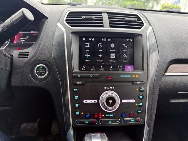 2019 Ingot Silver Metallic Ford Explorer Limited 4X4 SUV
