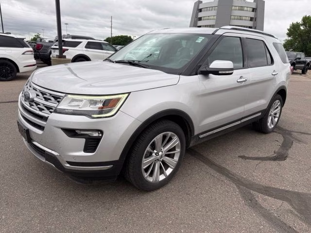 2019 Ingot Silver Metallic Ford Explorer Limited 4X4 SUV