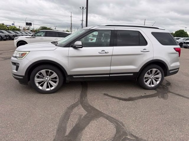 2019 Ingot Silver Metallic Ford Explorer Limited 4X4 SUV