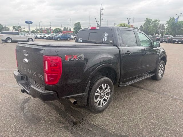 2021 Shadow Black Ford Ranger Lariat 4X4 Truck