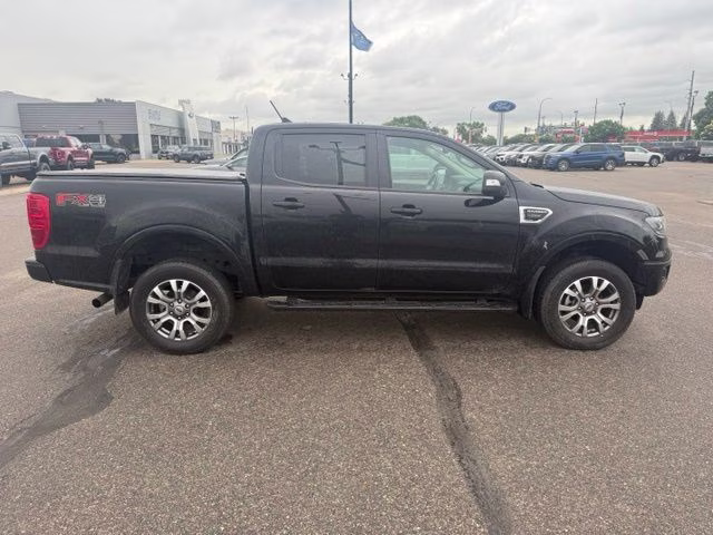 2021 Shadow Black Ford Ranger Lariat 4X4 Truck