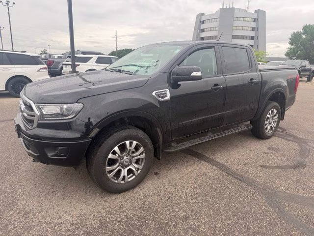 2021 Shadow Black Ford Ranger Lariat 4X4 Truck