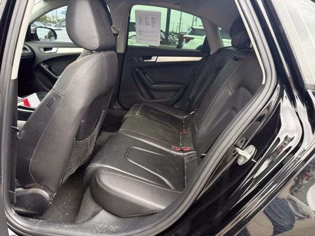 2016 Black Audi A4 2.0T Premium AWD Sedan