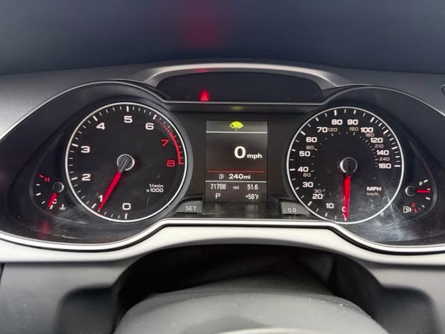 2016 Black Audi A4 2.0T Premium AWD Sedan