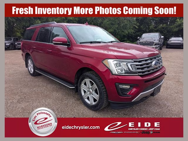 2018 Ruby Red Ford Expedition Max XLT 4X4 SUV