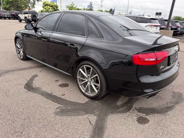 2016 Black Audi A4 2.0T Premium AWD Sedan