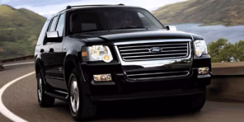 2007 Black Clearcoat Ford Explorer XLT 4X4 SUV