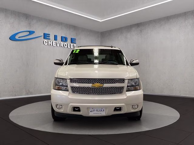 2012 White Diamond Clearcoat Chevrolet Tahoe LTZ 4X4 SUV