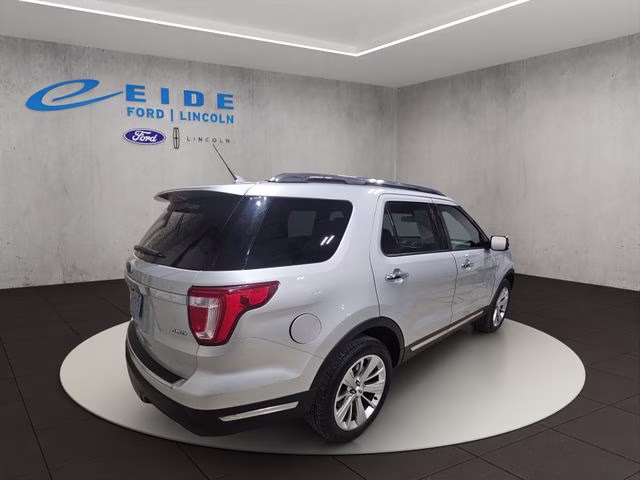 2019 Ingot Silver Metallic Ford Explorer Limited 4X4 SUV