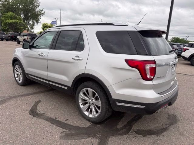 2019 Ingot Silver Metallic Ford Explorer Limited 4X4 SUV