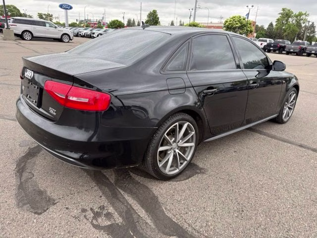 2016 Black Audi A4 2.0T Premium AWD Sedan