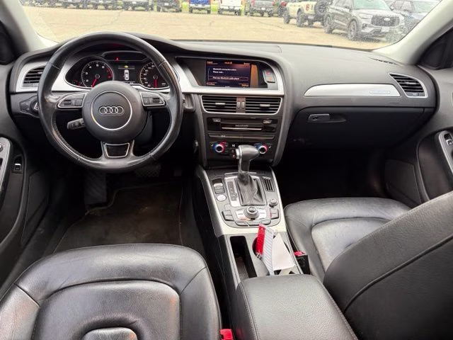 2016 Black Audi A4 2.0T Premium AWD Sedan