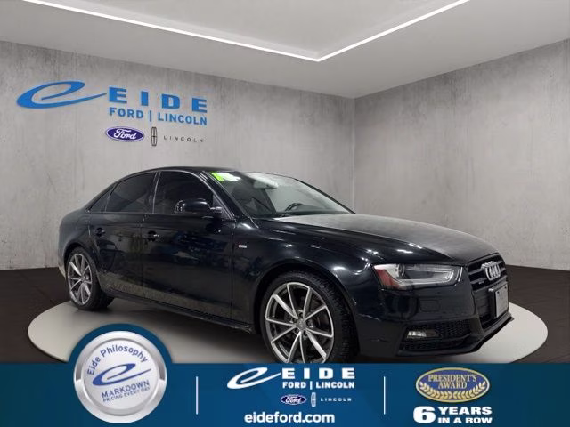 2016 Brilliant Black Audi A4 2.0T Premium AWD Sedan