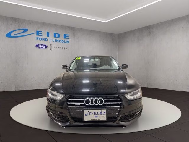 2016 Brilliant Black Audi A4 2.0T Premium AWD Sedan