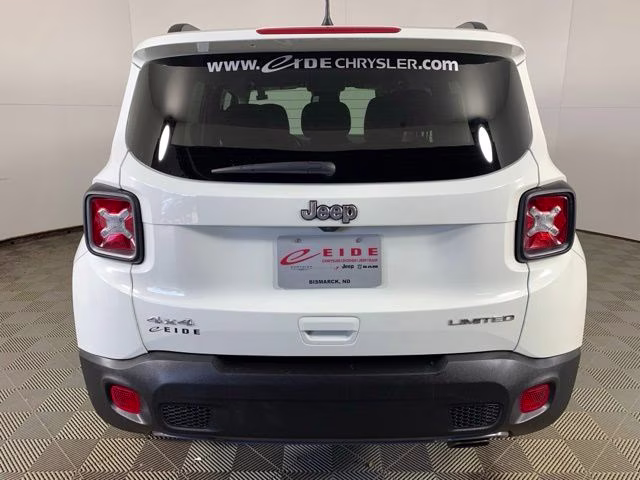 2022 Alpine White Clearcoat Jeep Renegade Limited 4X4 SUV