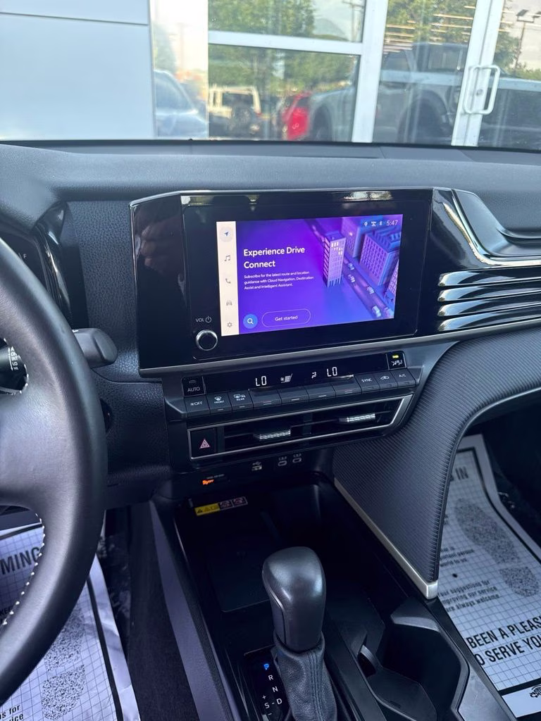 2025 Midnight Black Metallic Toyota Camry SE FWD Sedan