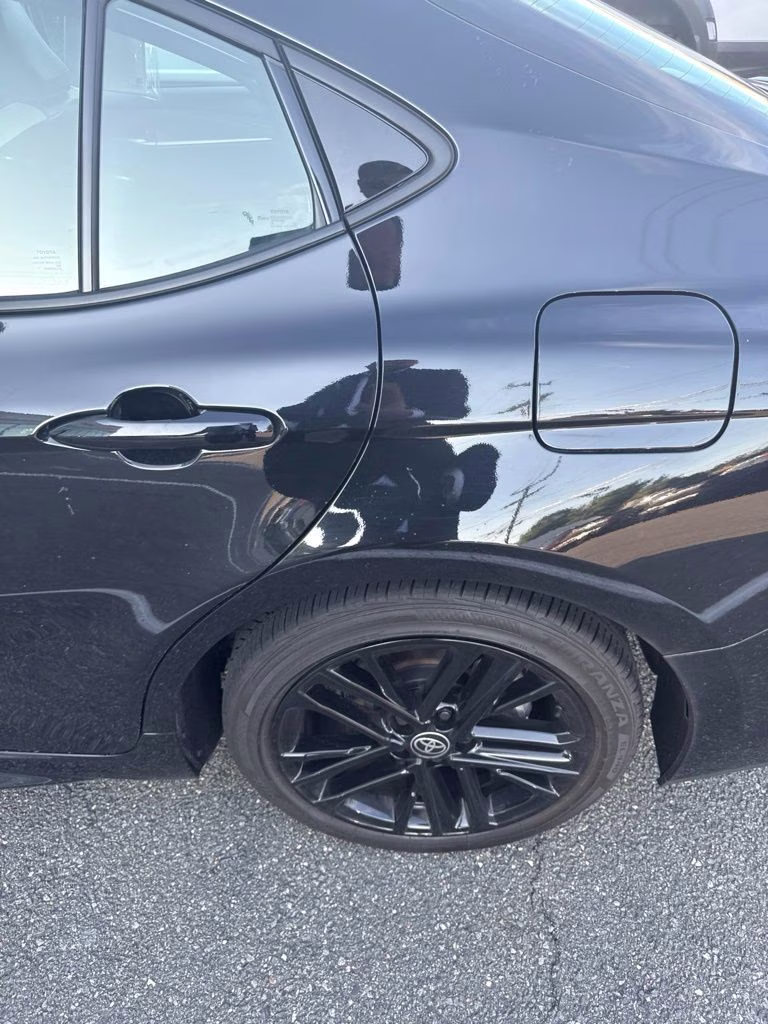 2025 Midnight Black Metallic Toyota Camry SE FWD Sedan