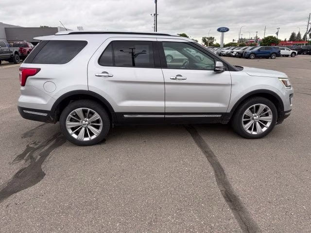 2019 Ingot Silver Metallic Ford Explorer Limited 4X4 SUV