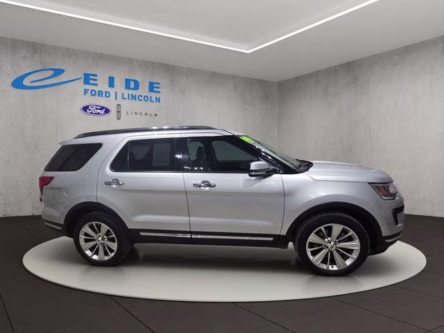 2019 Ingot Silver Metallic Ford Explorer Limited 4X4 SUV