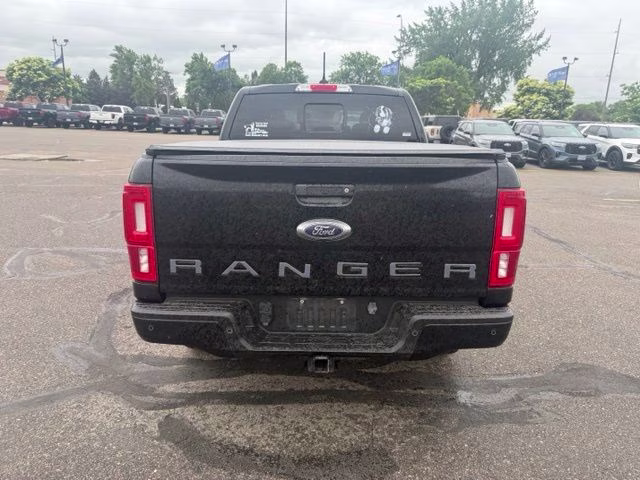 2021 Shadow Black Ford Ranger Lariat 4X4 Truck
