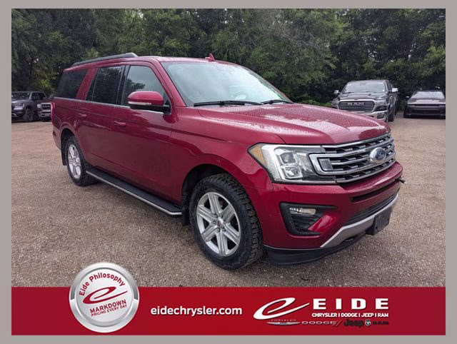 2018 Ruby Red Ford Expedition Max XLT 4X4 SUV
