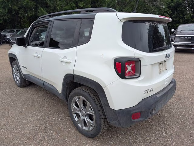 2022 Alpine White Clearcoat Jeep Renegade Limited 4X4 SUV