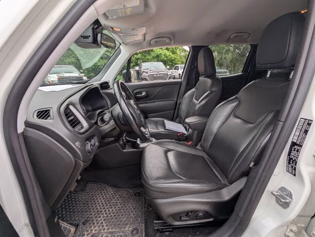 2022 Alpine White Clearcoat Jeep Renegade Limited 4X4 SUV