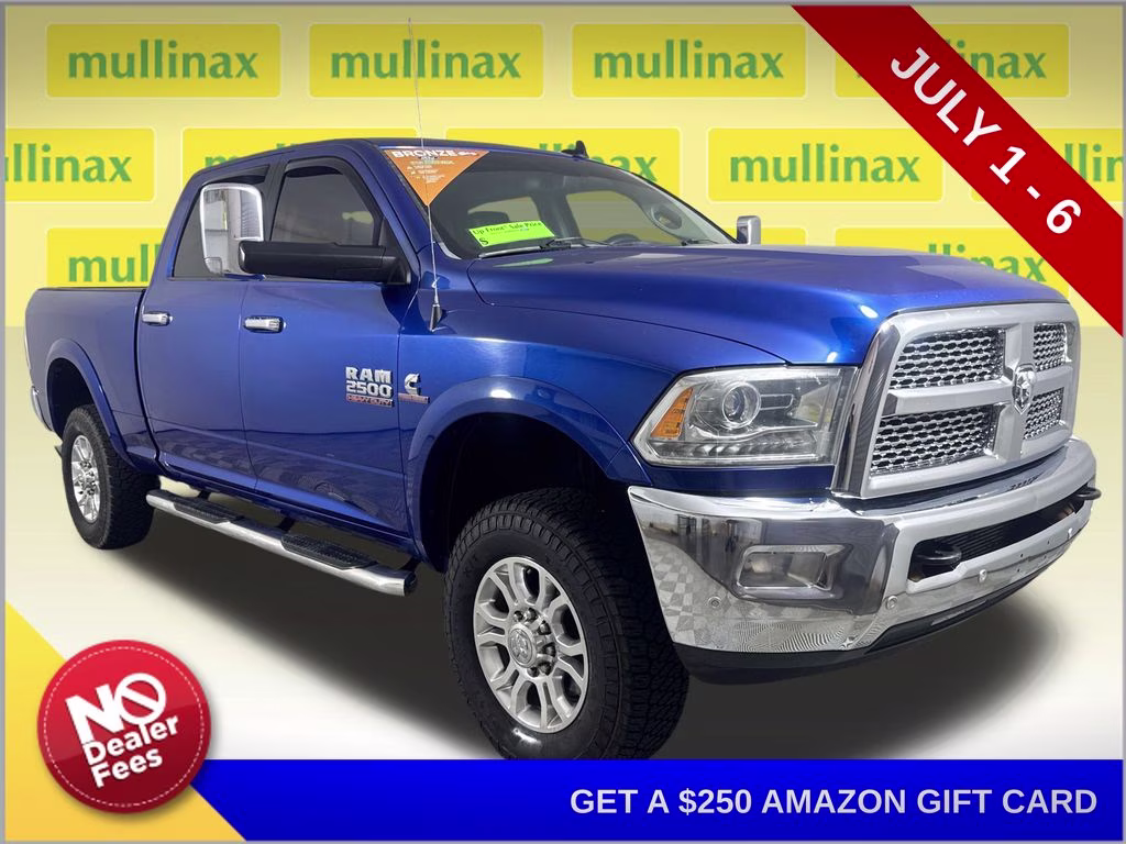 2016 Blue Streak Pearlcoat Ram 2500 Laramie 4X4 Truck