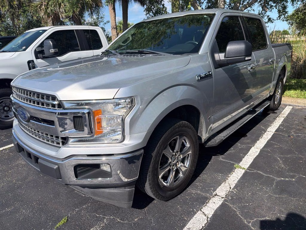 2018 Ingot Silver Ford F-150 XLT RWD Truck