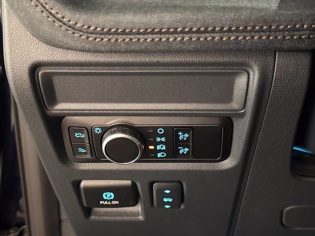 2025 Blue Metallic Ford F-150 Lightning Lariat AWD Truck