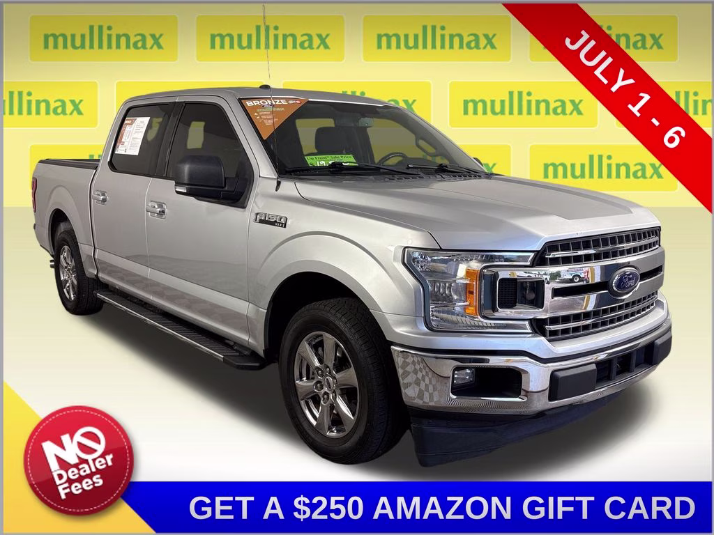 2018 Ingot Silver Ford F-150 XLT RWD Truck
