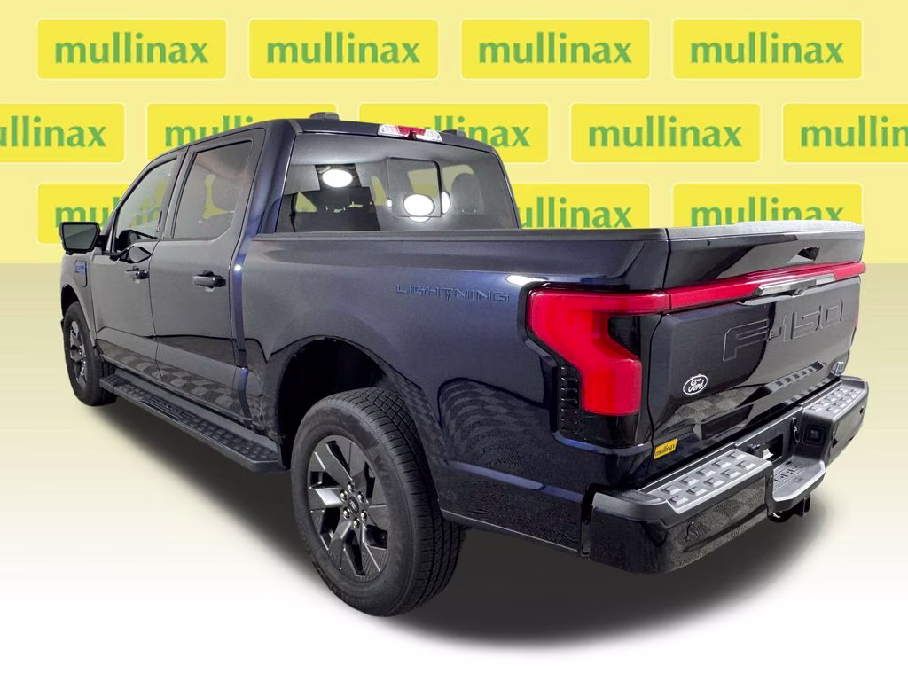 2025 Blue Metallic Ford F-150 Lightning Lariat AWD Truck