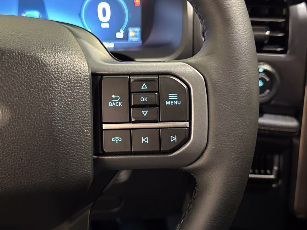 2025 Blue Metallic Ford F-150 Lightning Lariat AWD Truck