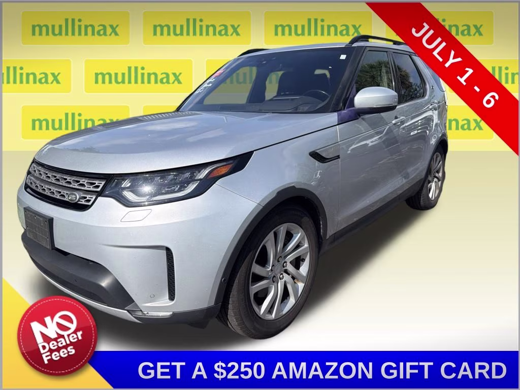 2018 Indus Silver Metallic Land Rover Discovery HSE 4X4 SUV