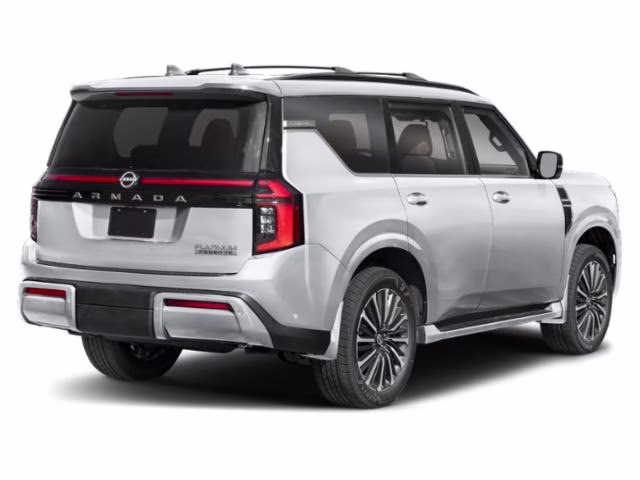2026 Everest White Pearl Tricoat Nissan Armada Platinum Reserve 4X4 SUV
