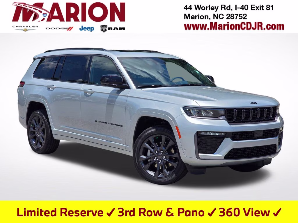2026 Silver Zynith Jeep Grand Cherokee L Limited Reserve 4X4 SUV